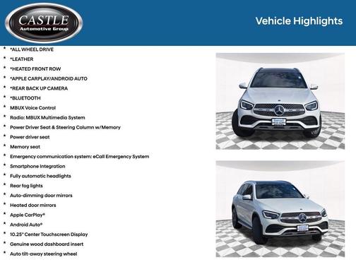 2020 Mercedes-Benz GLC 300 Base 4MATIC