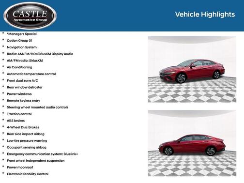 2025 Hyundai ELANTRA SEL Convenience