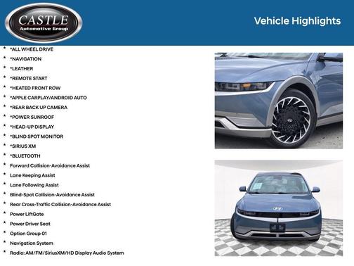 Blue 2023 Hyundai IONIQ 5 Limited