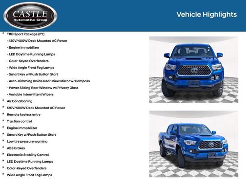2018 Toyota Tacoma TRD Sport