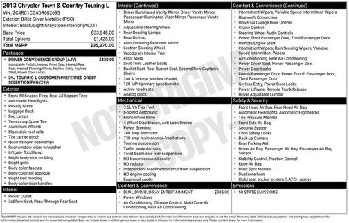 2013 Chrysler Town & Country Touring-L