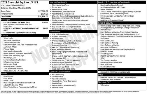 2022 Chevrolet Equinox LS