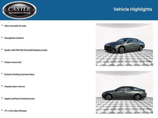 2025 Hyundai ELANTRA SEL Convenience