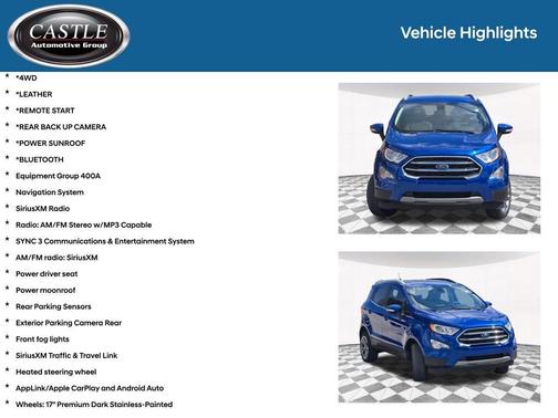 2020 Ford EcoSport Titanium
