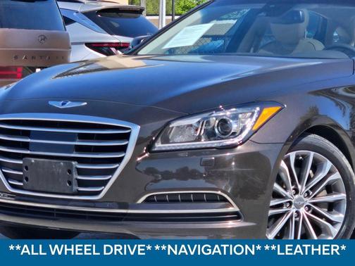Manhattan Brown 2015 Hyundai Genesis 3.8