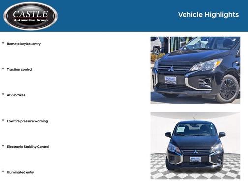 2024 Mitsubishi Mirage ES