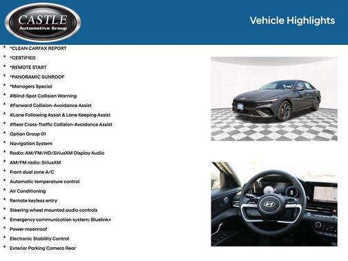 2025 Hyundai ELANTRA SEL Convenience