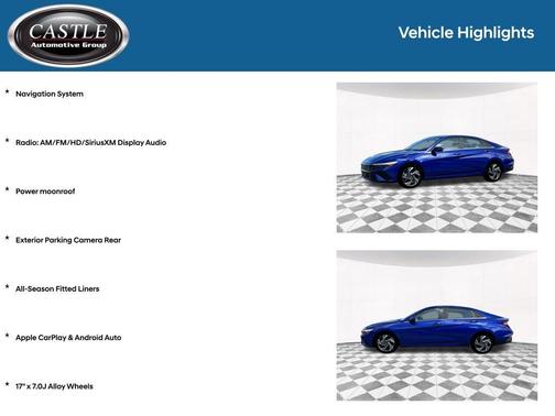 2025 Hyundai ELANTRA SEL Convenience