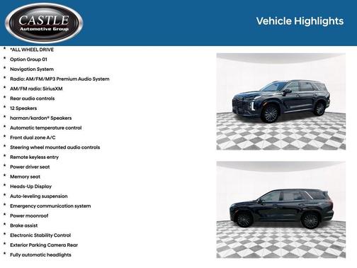 2025 Hyundai PALISADE Calligraphy Night Edition