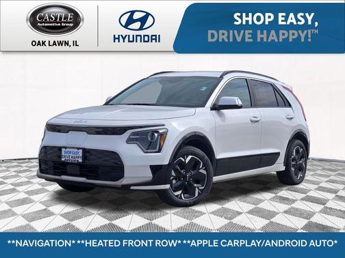 Snow White Pearl 2023 Kia Niro EV Wind