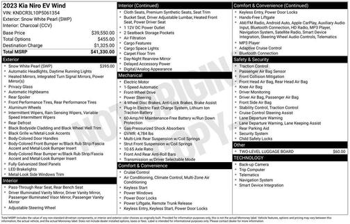 2023 Kia Niro EV Wind