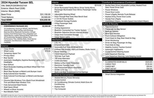 2024 Hyundai TUCSON SEL