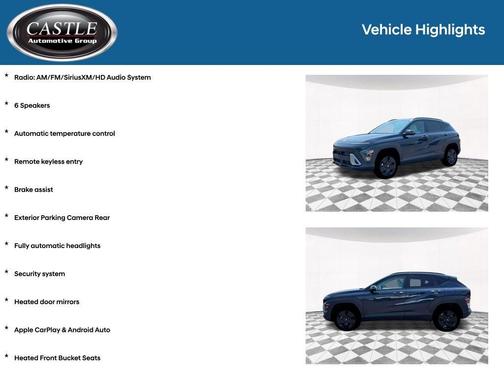 Denim Blue Pearl 2026 Hyundai KONA SEL Sport