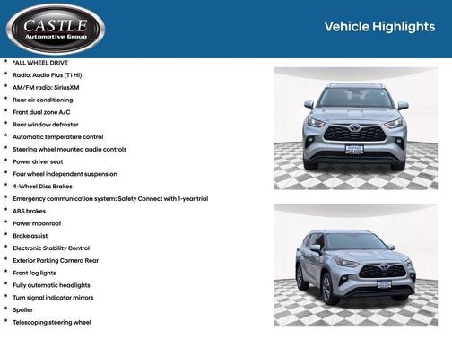 2021 Toyota Highlander Hybrid XLE