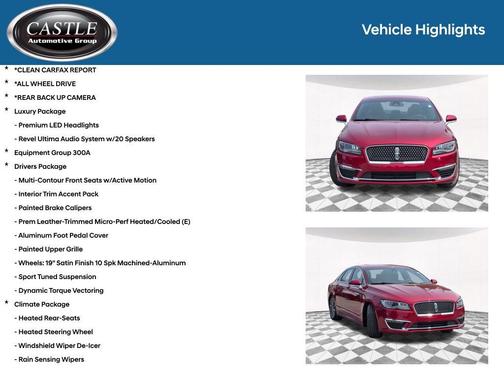 2018 Lincoln MKZ Reserve