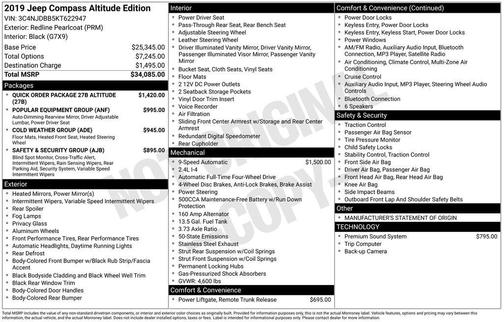 2019 Jeep Compass Altitude