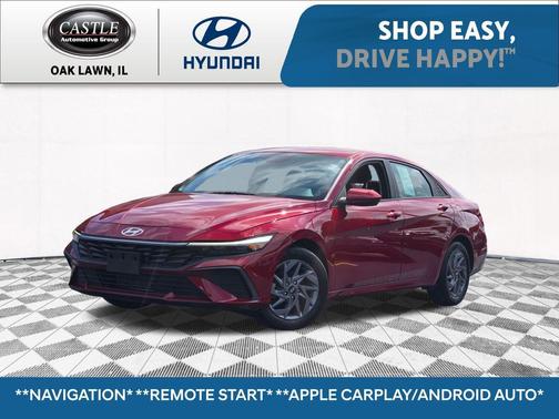 Red 2024 Hyundai ELANTRA SEL