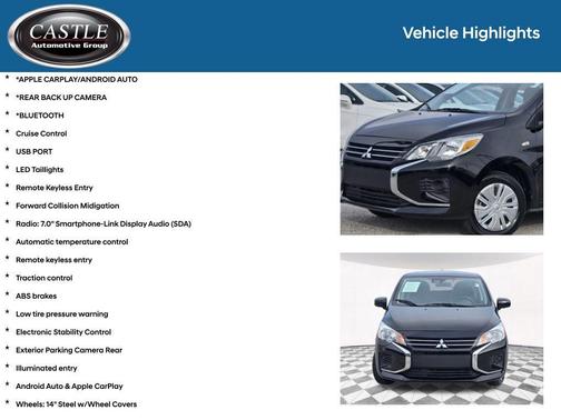 2024 Mitsubishi Mirage ES