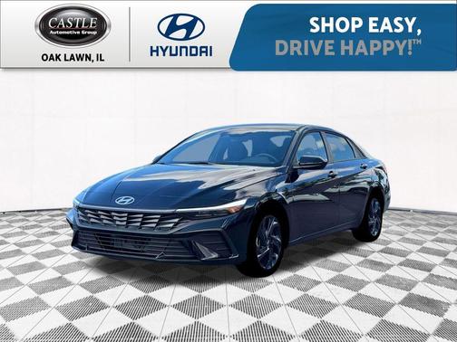 Black 2026 Hyundai ELANTRA HEV SEL