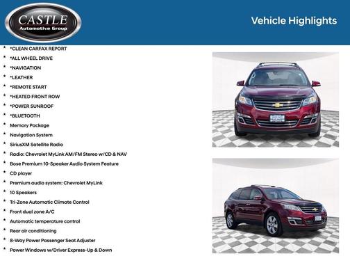 2016 Chevrolet Traverse LTZ