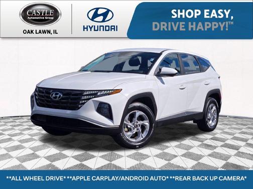 White Pearl 2024 Hyundai TUCSON SE