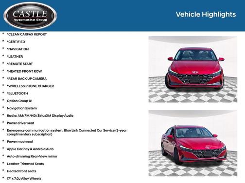2022 Hyundai ELANTRA Limited