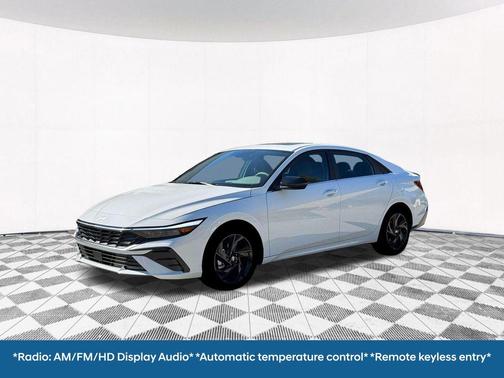 White 2026 Hyundai ELANTRA SEL SPORT PREMIUM