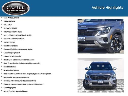 Steel Gray 2025 Kia Seltos S