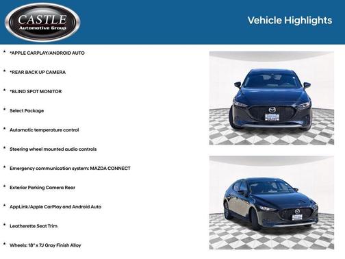 2021 Mazda Mazda3 AWD w/Select Package