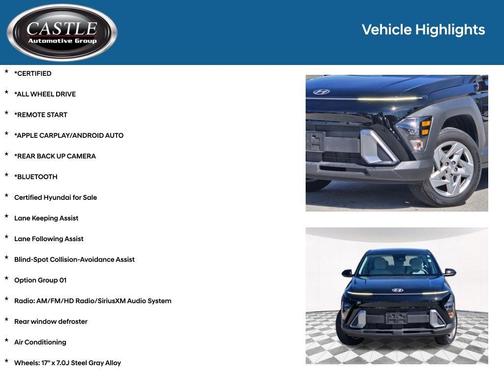 Abyss Black Pearl 2025 Hyundai KONA SE