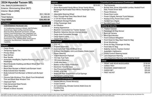 2024 Hyundai TUCSON SEL