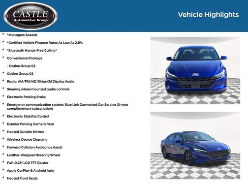 2021 Hyundai ELANTRA SEL