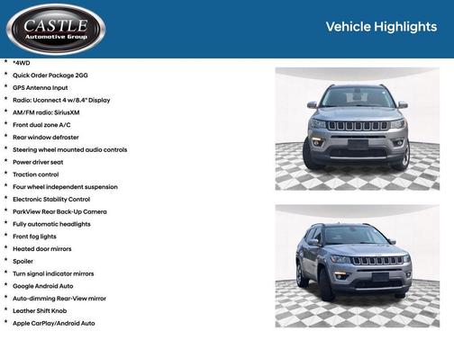 2019 Jeep Compass Limited