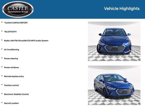 2017 Hyundai ELANTRA SE