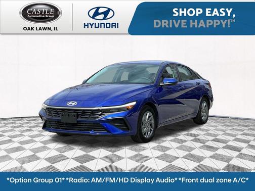 2025 Hyundai ELANTRA HEV Blue