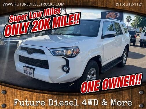 Super White 2019 Toyota 4Runner SR5 Premium