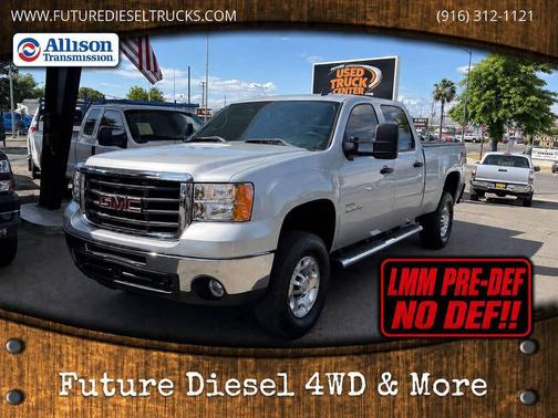 Pure Silver Metallic 2010 GMC Sierra 2500 SLE