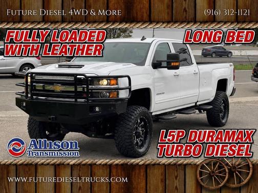 Summit White 2017 Chevrolet Silverado 2500 LT