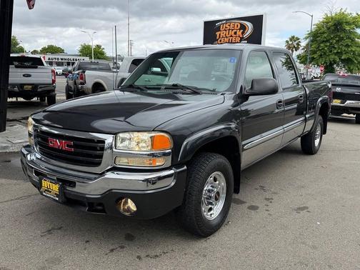 Charcoal 2003 GMC Sierra 1500 SLE HD Crew Cab