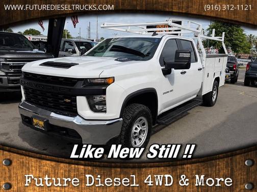 Summit White 2021 Chevrolet Silverado 3500 WT