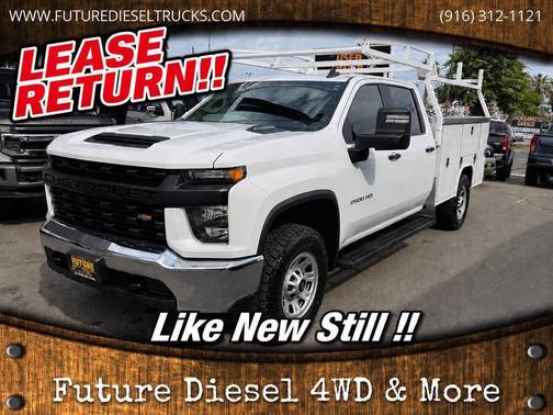 Summit White 2021 Chevrolet Silverado 3500 WT