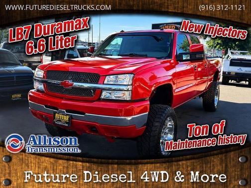 Victory Red 2003 Chevrolet Silverado 2500 LS H/D Crew Cab