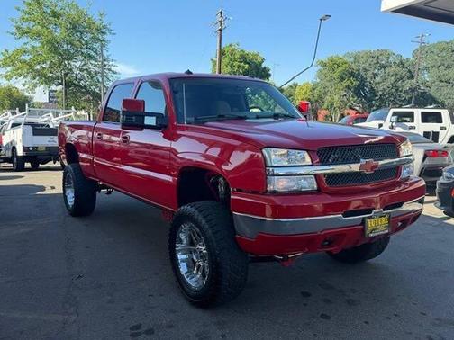 Victory Red 2003 Chevrolet Silverado 2500 LS H/D Crew Cab