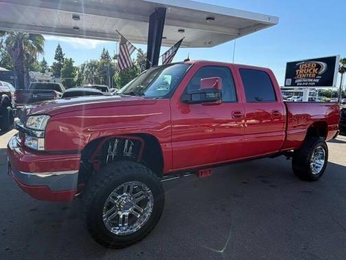 Victory Red 2003 Chevrolet Silverado 2500 LS H/D Crew Cab