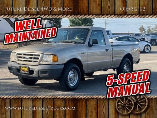 Harvest Gold Clearcoat Metallic 2002 Ford Ranger XL