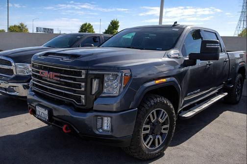 Pacific Blue Metallic 2020 GMC Sierra 3500 AT4