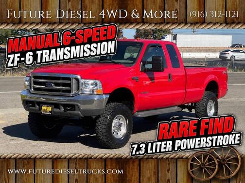Red Clearcoat 2000 Ford F-250 XLT