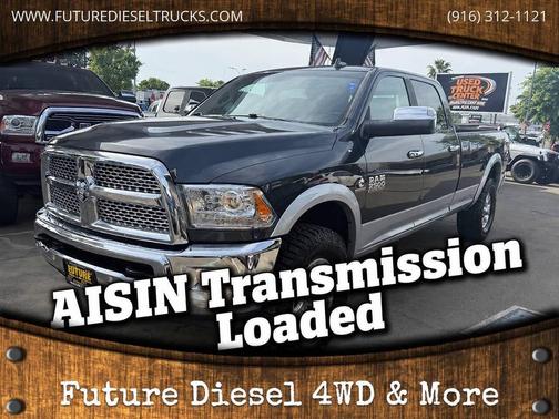 Maximum Steel Metallic Clearcoat 2018 RAM 3500 Laramie Crew Cab 4x4 8' Box