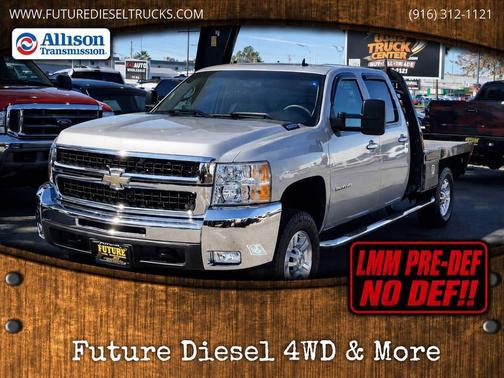 Silver Birch Metallic 2008 Chevrolet Silverado 3500 LTZ Crew Cab
