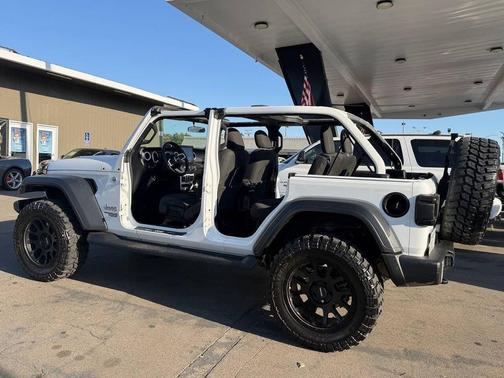 Bright White Clearcoat 2020 Jeep Wrangler Unlimited Sport